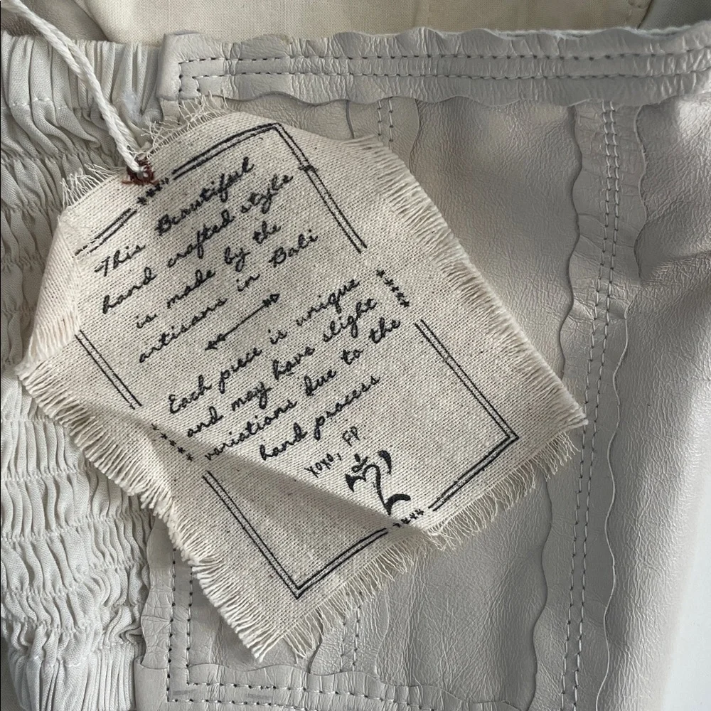 NWT Free People Women’s Ivory Mojave Moon Corset Top | Bustier-Inspired Bust - M